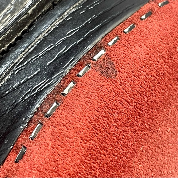 Lands’ End Women’s Suede Slip On Clogs Mules 406614 Size 8B - Picture 16 of 16